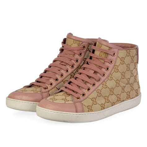 pink gucci shoes high top.